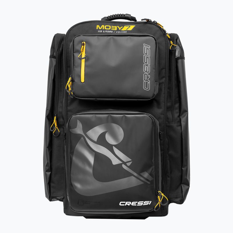 Geantă de călătorie Cressi Moby 7 115 l black/yellow 2