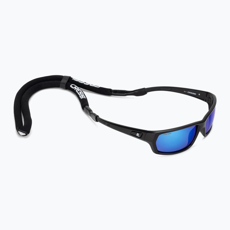Ochelari de soare Cressi Bill black/blue mirrored 2