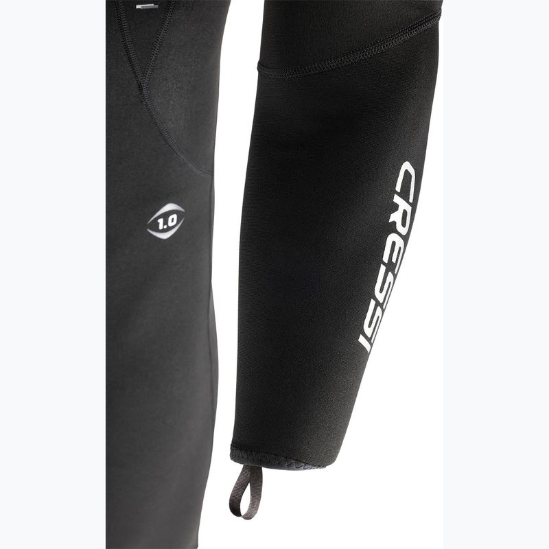 Costum de înot pentru bărbați Cressi Fast Monopiece 1 mm black/grey 10