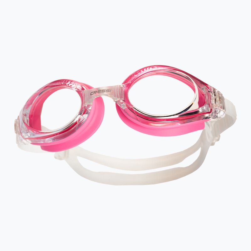 Ochelari de înot  Cressi Nuoto 3.0 pink/clear 2