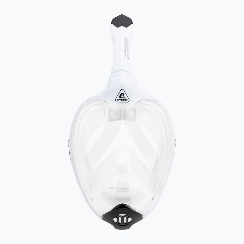 Mască completă pentru snorkelling Cressi Bali Full Face white/black 2
