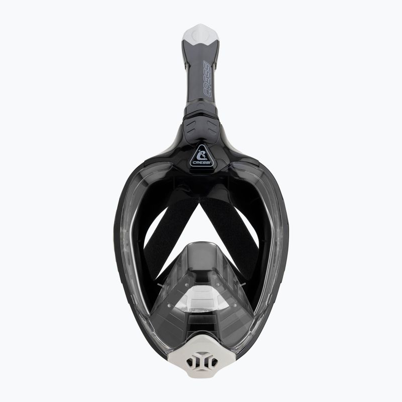 Mască completă pentru snorkelling Cressi Bali Full Face black/grey 2