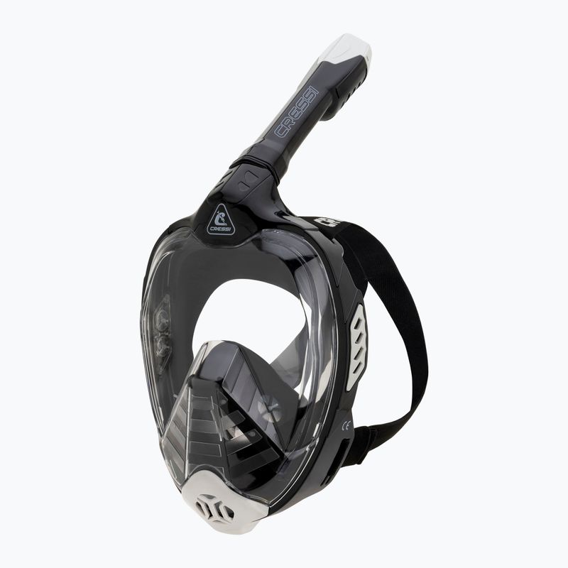 Mască completă pentru snorkelling Cressi Bali Full Face black/grey 3