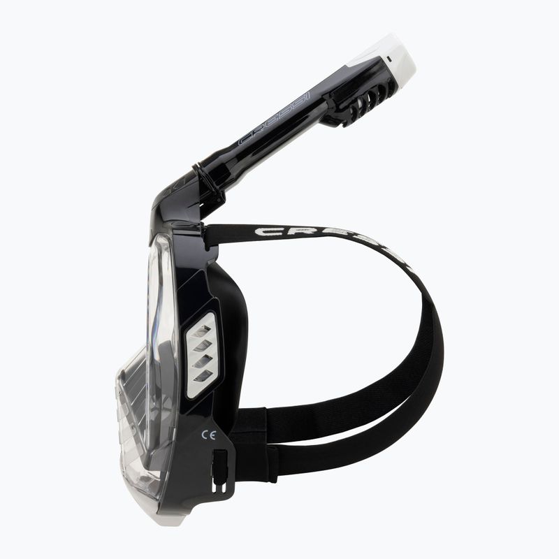 Mască completă pentru snorkelling Cressi Bali Full Face black/grey 4