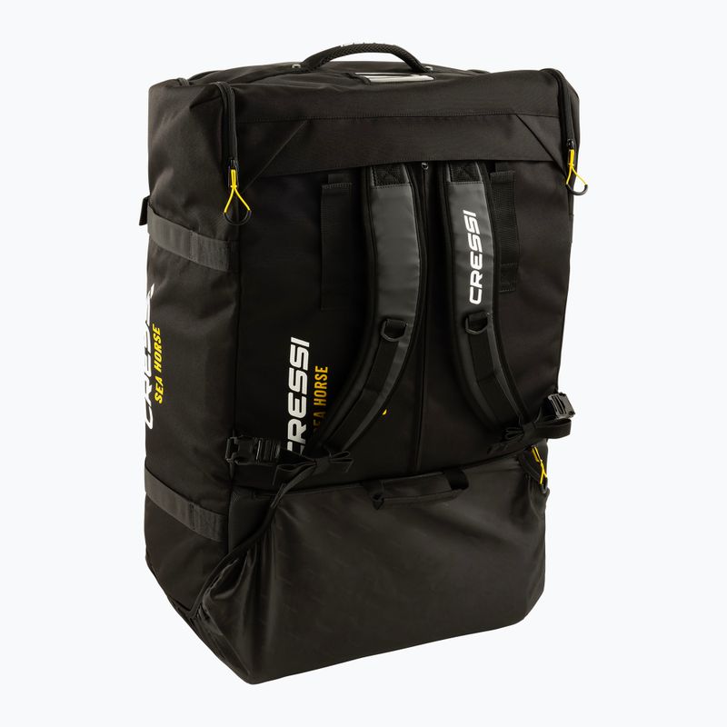 Geantă de călătorie Cressi Sea Horse 152 l black/yellow 3