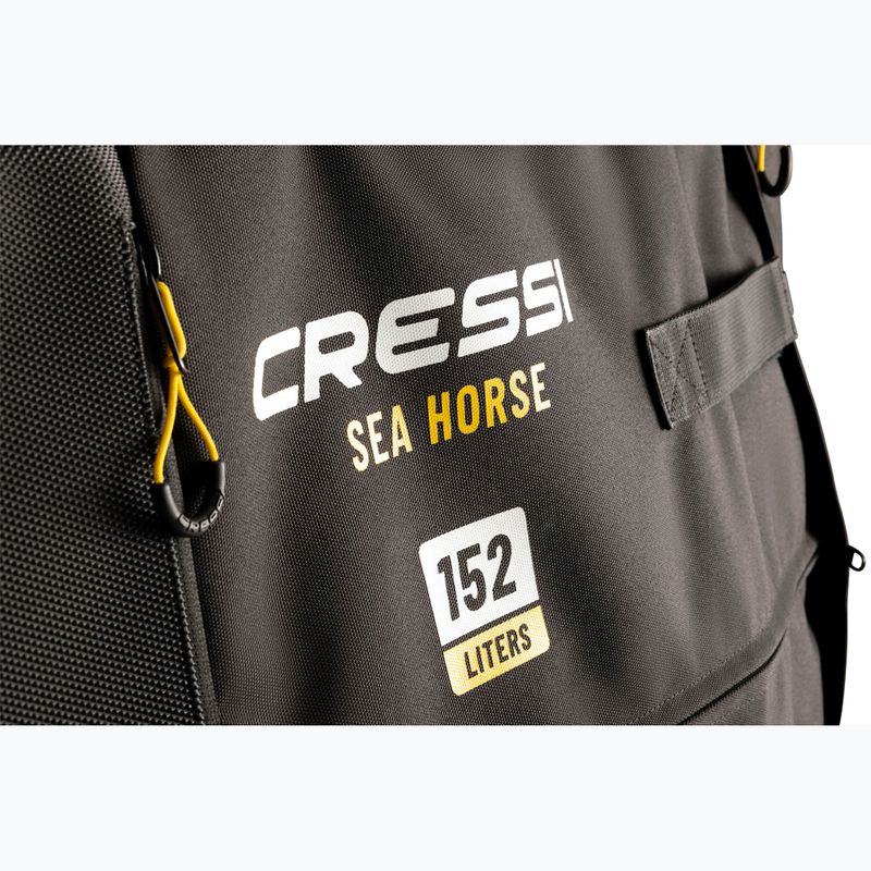 Geantă de călătorie Cressi Sea Horse 152 l black/yellow 8