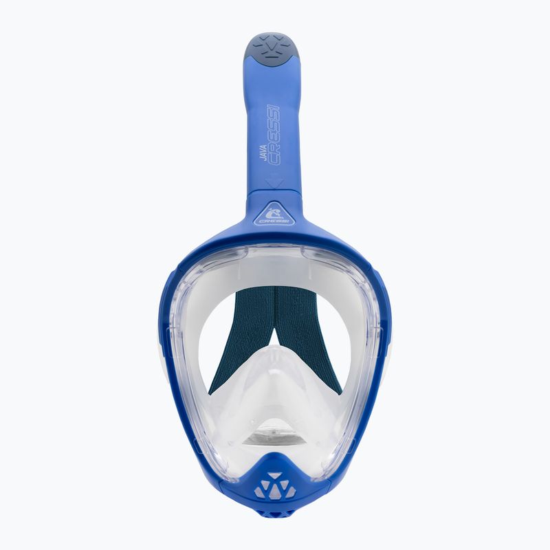 Mască integrală de snorkeling Cressi Java Full Face blue/blue navy 3