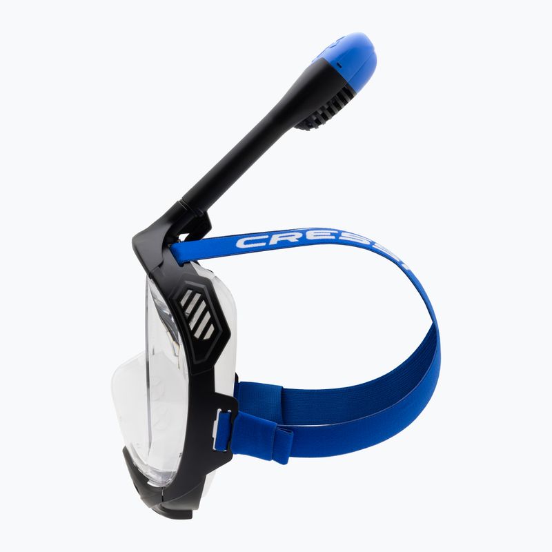 Mască integrală de snorkeling Cressi Java Full Face black/blue 6