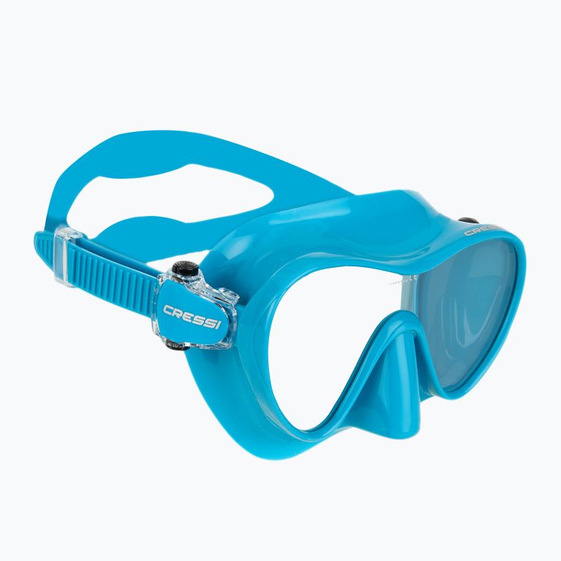 Mască de scufundări Cressi F1 Small turquoise