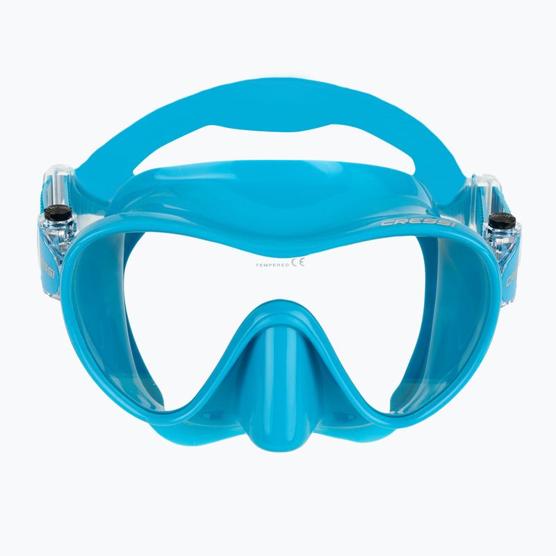 Mască de scufundări Cressi F1 Small turquoise 2