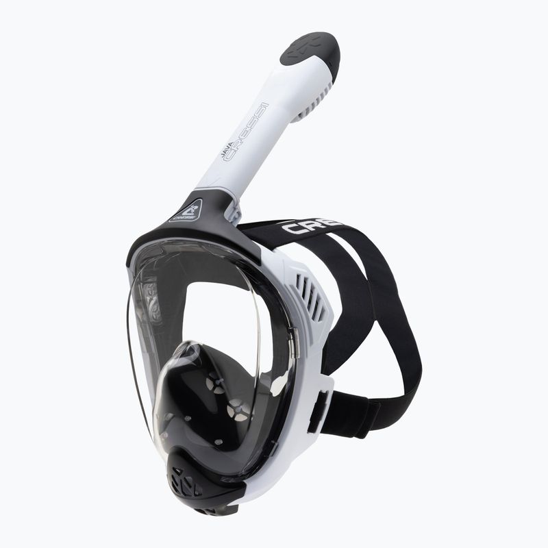 Mască integrală de snorkeling Cressi Java Full Face white/black 2