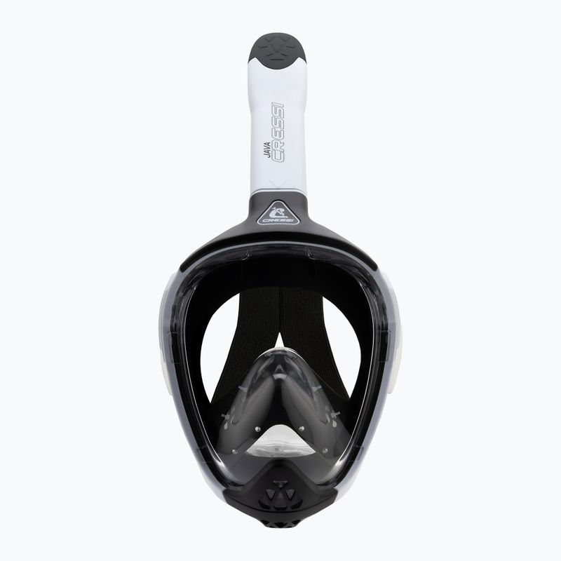 Mască integrală de snorkeling Cressi Java Full Face white/black 4