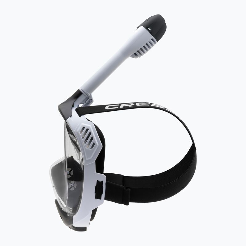Mască integrală de snorkeling Cressi Java Full Face white/black 5