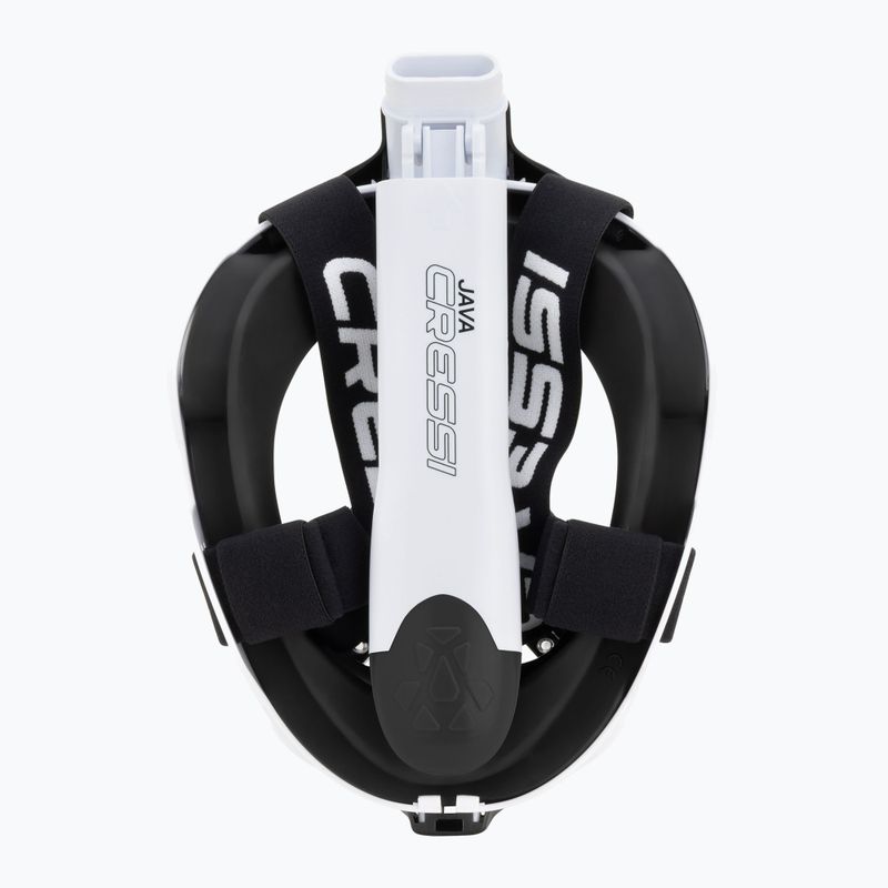 Mască integrală de snorkeling Cressi Java Full Face white/black 6