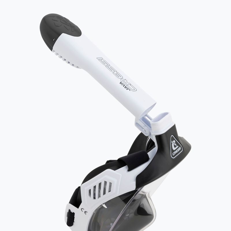 Mască integrală de snorkeling Cressi Java Full Face white/black 7