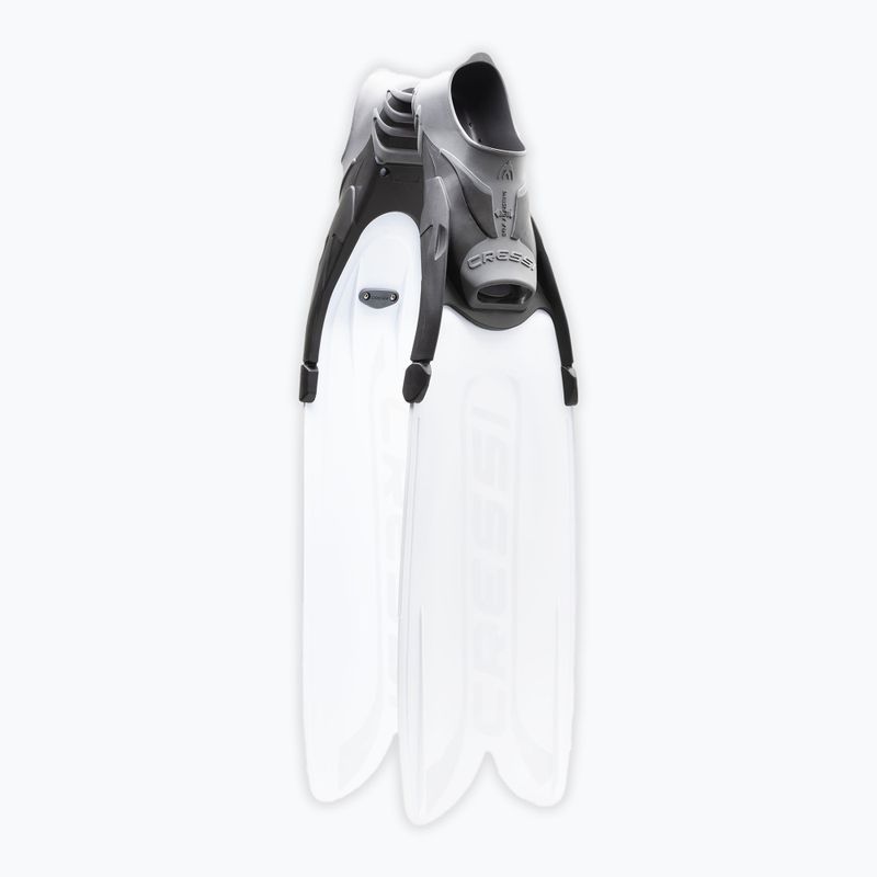 Labe de scufundări Cressi Gara Turbo Flex white 2