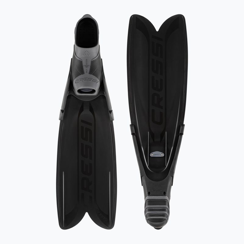 Labe de scufundări Cressi Gara Turbo Flex black