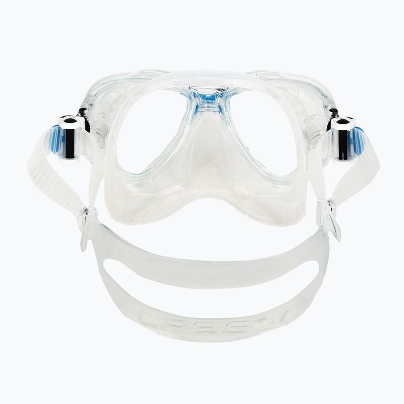 Set de scufundare Cressi Marea + Seal Dry Jr clear/azure 6