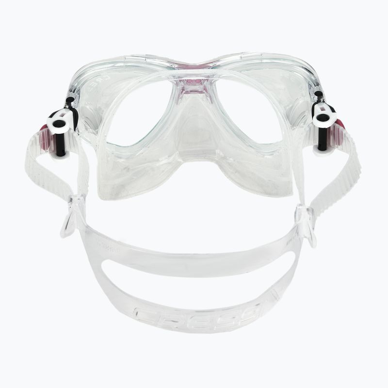 Set de scufundare Cressi Marea + Seal Dry Jr clear/pink 6