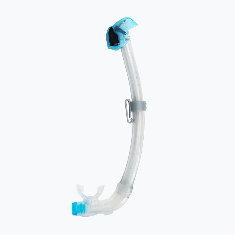 Set de scufundări Cressi Estrella + Seal Dry clear/aquamarine 3