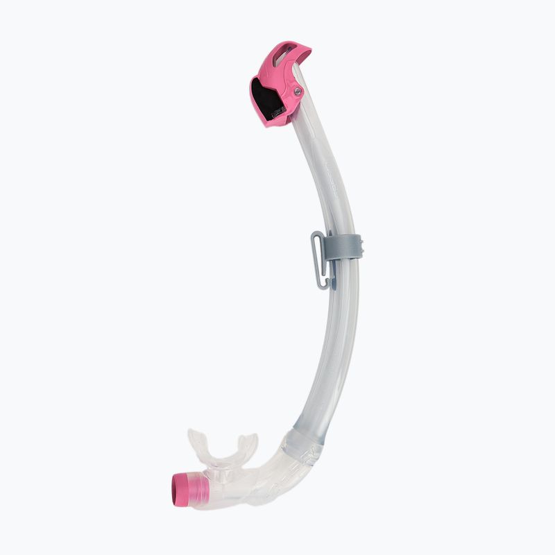 Set de scufundări Cressi Estrella + Seal Dry clear/pink 3