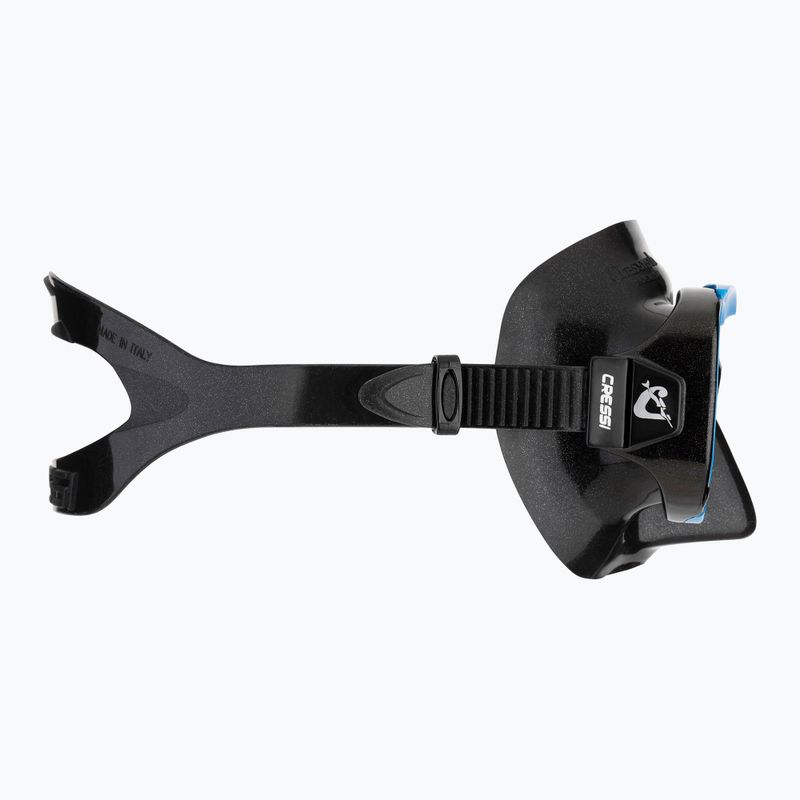 Mască de scufundări Cressi Perla black/blue 3