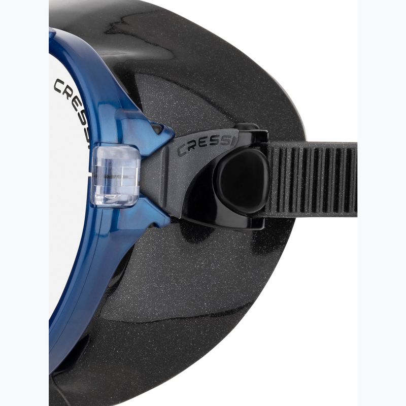 Mască de scufundări Cressi Ocean black/blue 4