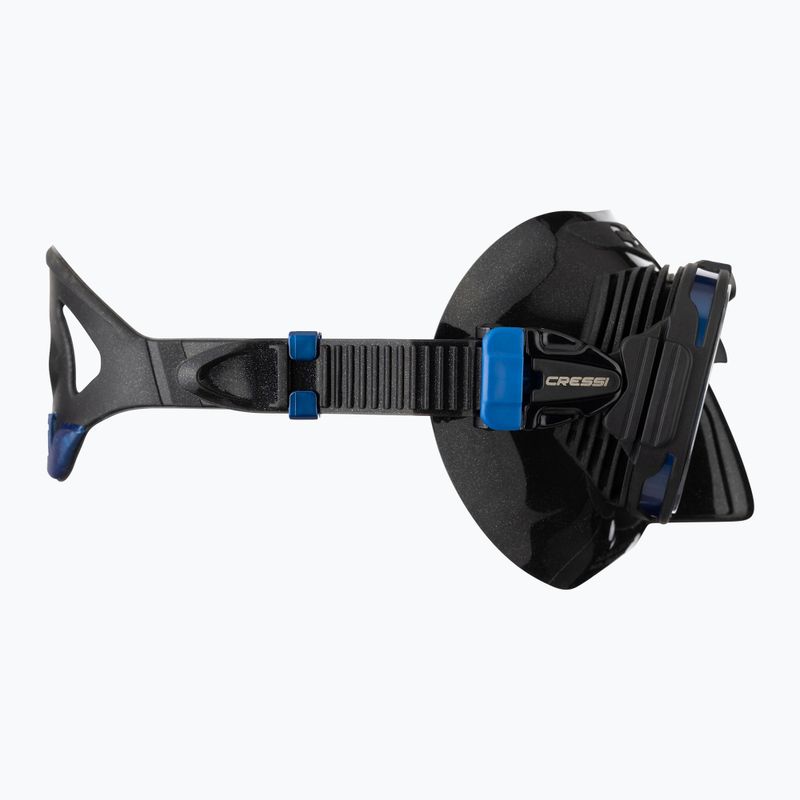 Mască de scufundări Cressi Prisma black/blue 3