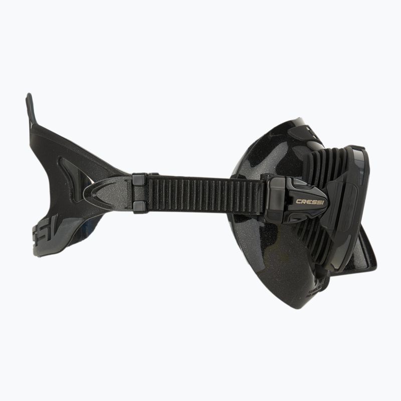 Mască de scufundări Cressi Prisma UV yellow/blue 3