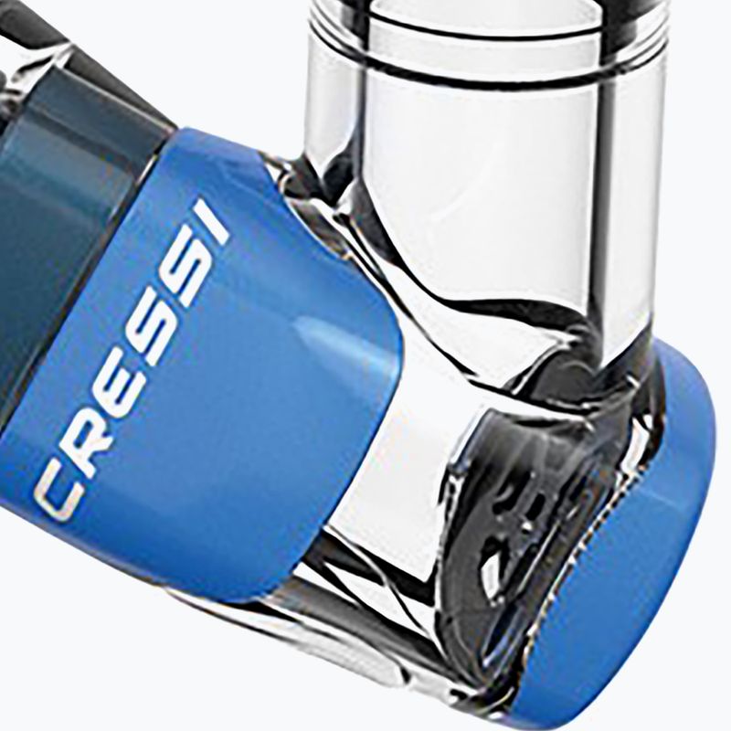 Tub de scufundări Cressi Itaca Ultra Dry clear/aquamarine 3