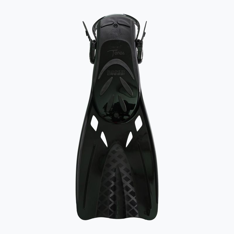 Set de scufundări Cressi Baron + Tonga black/black/black 4