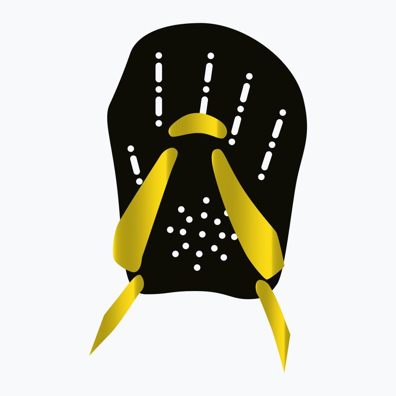 Paletă de înot Cressi Aqua Energy black/yellow 2