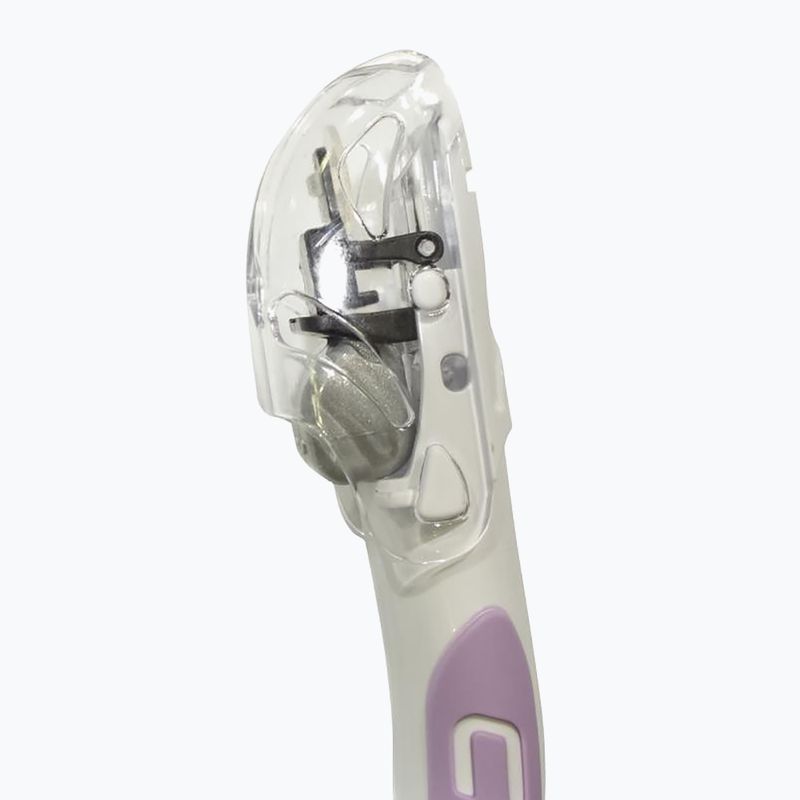 Tub de scufundări Cressi Alpha Ultra Dry clear/black/white 2