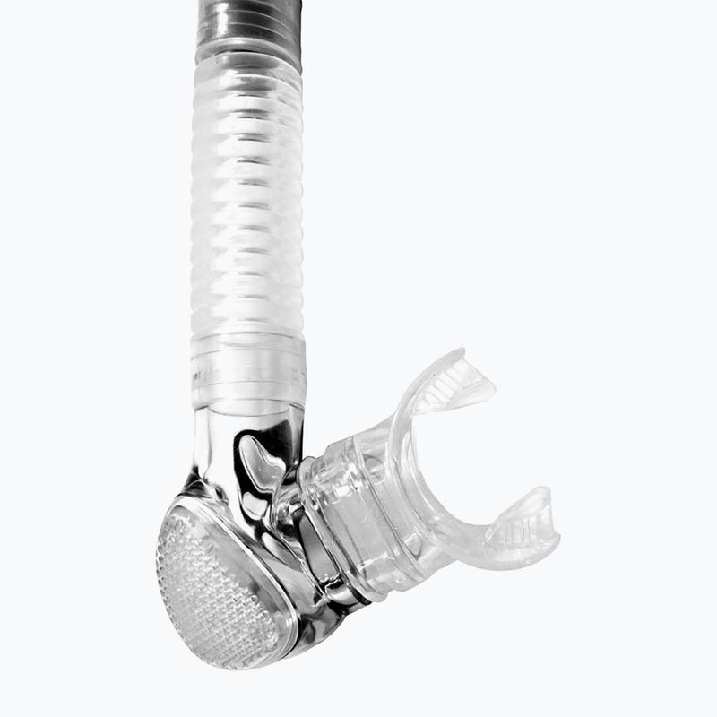 Tub de scufundări Cressi Alpha Ultra Dry clear/black/white 3