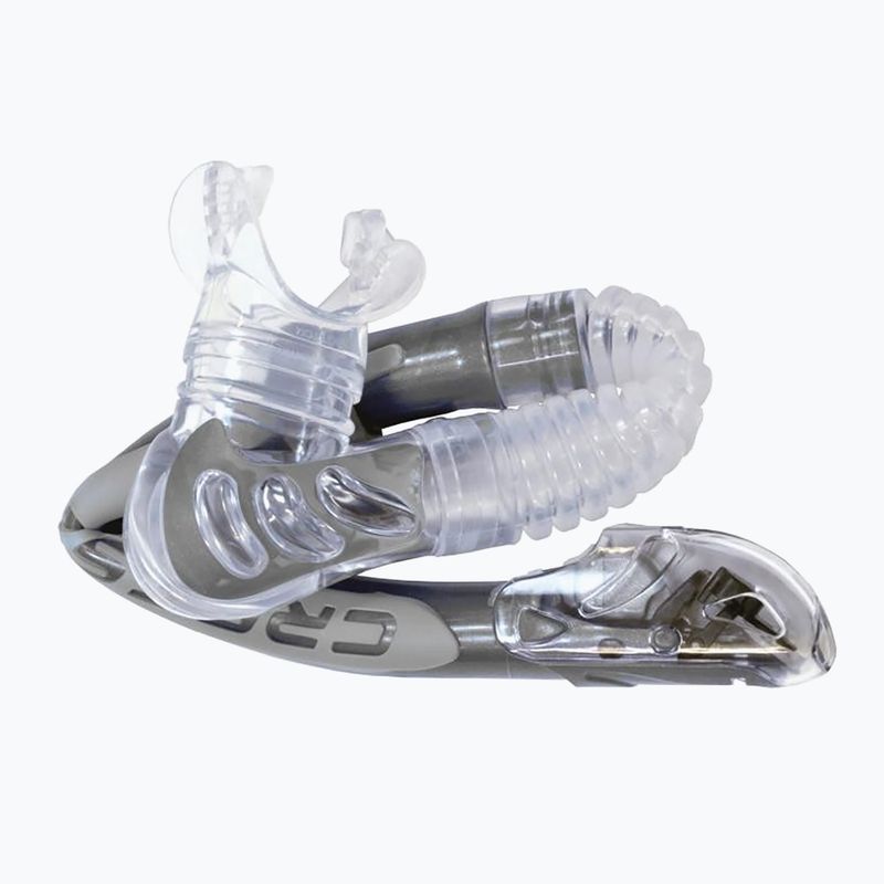 Tub de scufundări Cressi Alpha Ultra Dry clear/black/white 6