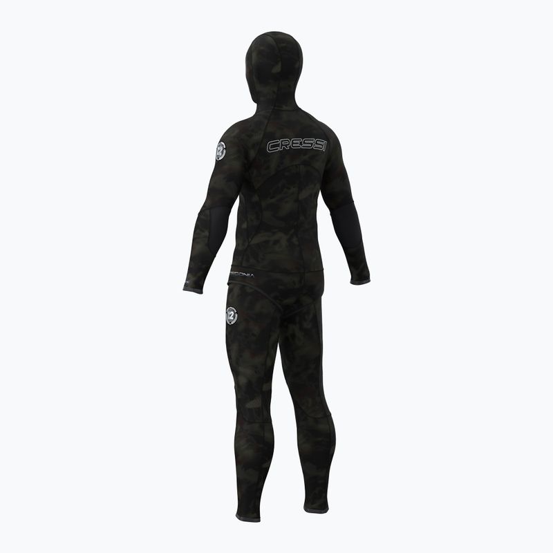 Spumă de scufundări din două piese Cressi Posidonia 5mm camouflage 3