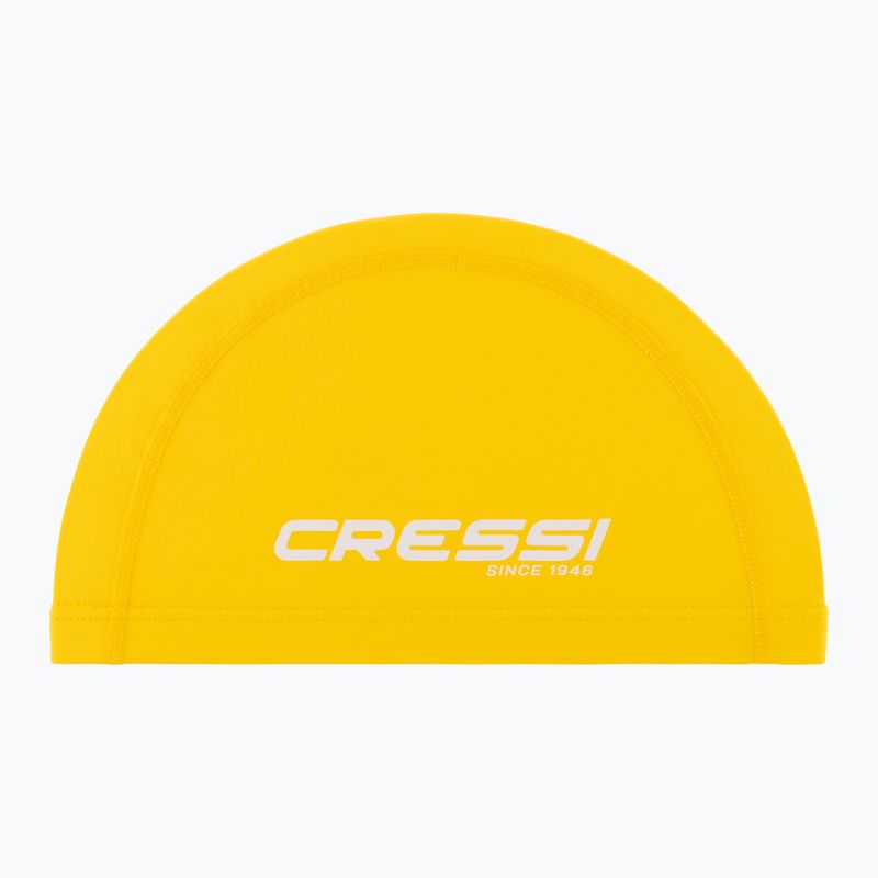Cască de înot Cressi Senna yellow/white