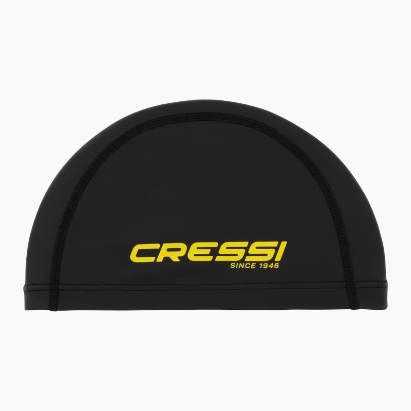 Cască de înot Cressi Senna black/yellow