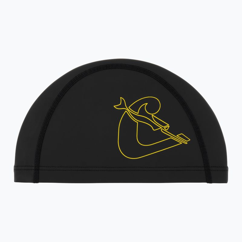 Cască de înot Cressi Senna black/yellow 2