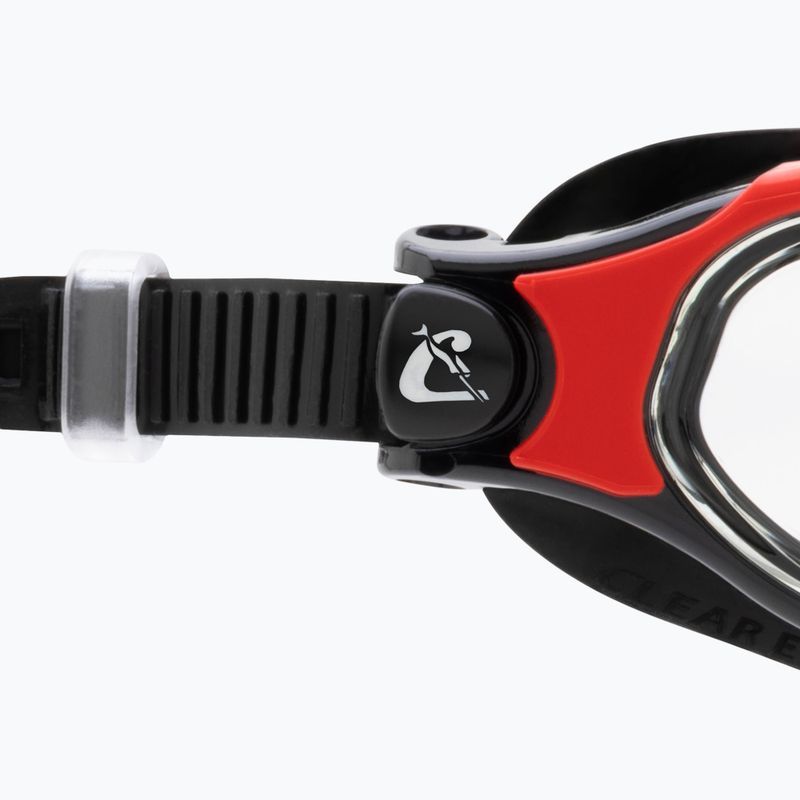Ochelari de înot  Cressi Clear Eyes black/red 3