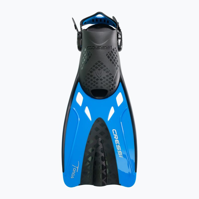 Set de scufundări Cressi Baron + Tonga black/blue 3
