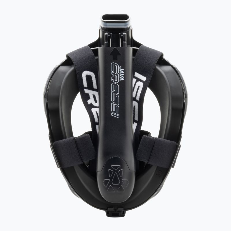 Mască integrală de snorkeling Cressi Java Full Face black/black 5