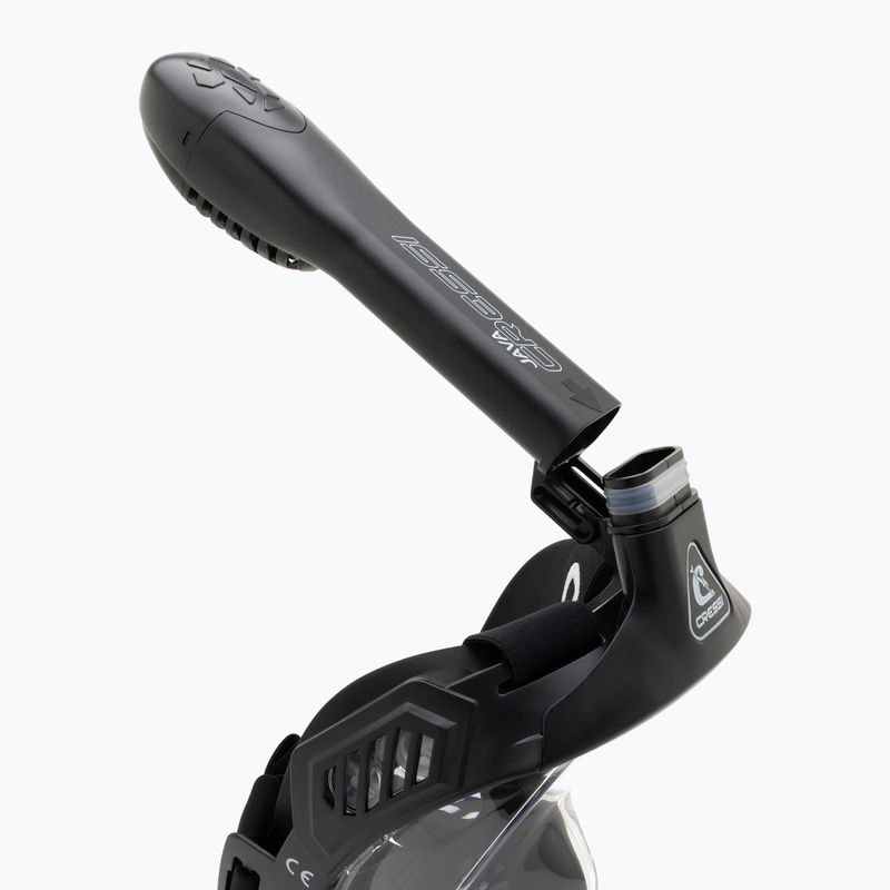 Mască integrală de snorkeling Cressi Java Full Face black/black 7