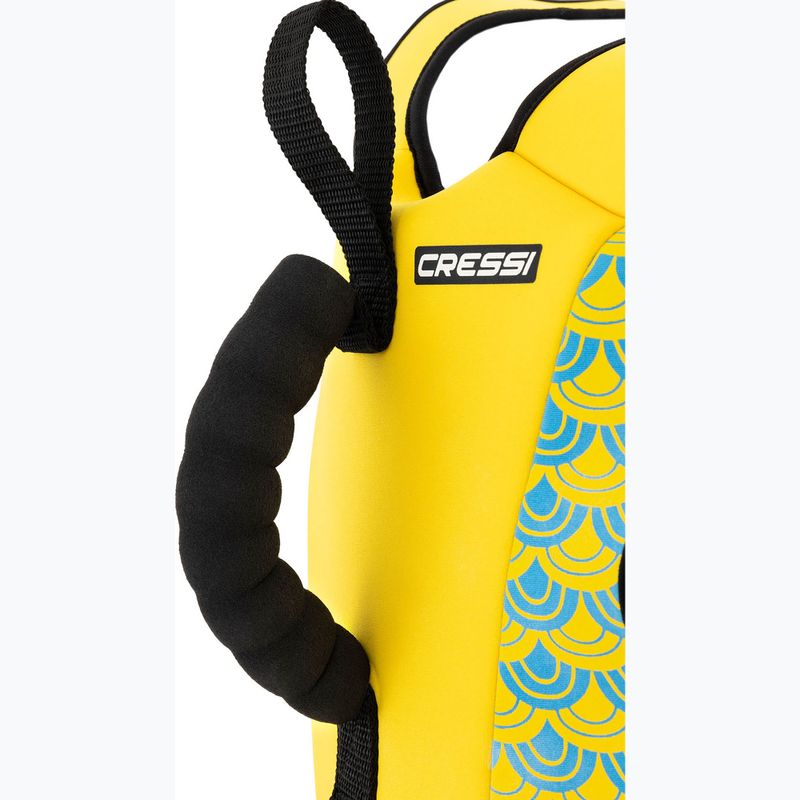 Vestă de salvare pentru copii Cressi Little Turtle yellow/azure 3