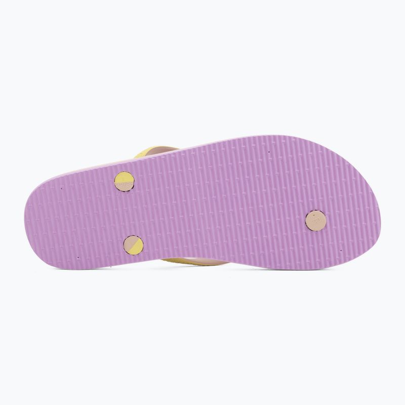 Șlapi pentru femei Cressi St Tropez lilac/lime 4