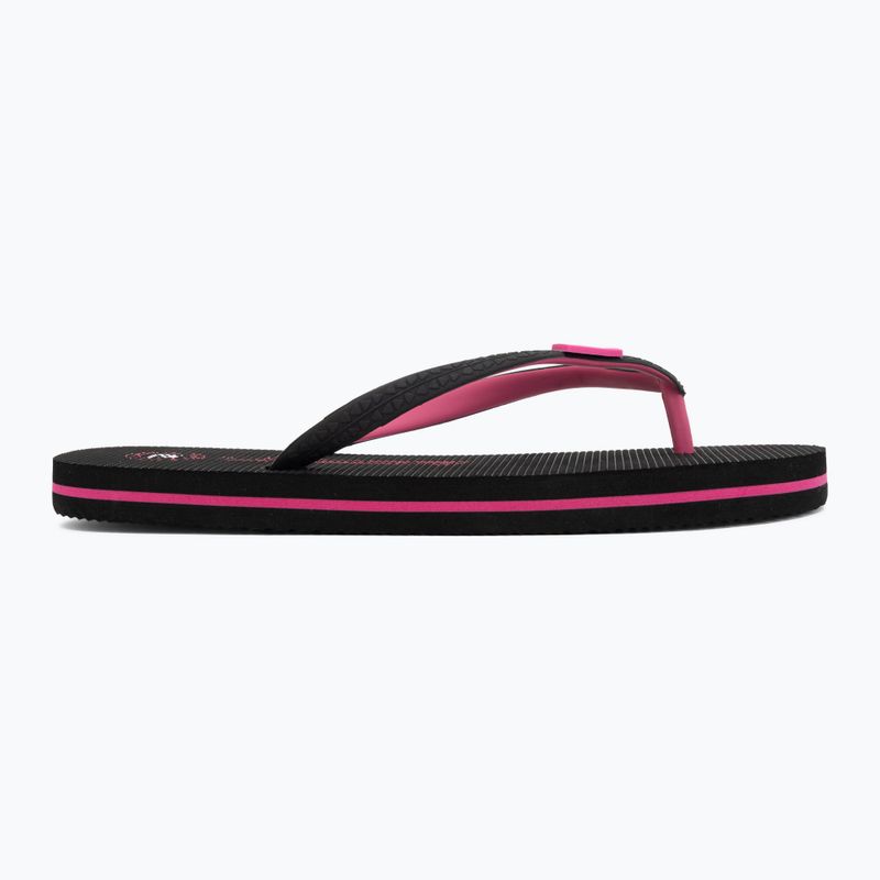 Șlapi pentru femei Cressi St Tropez black/fuchsia 2