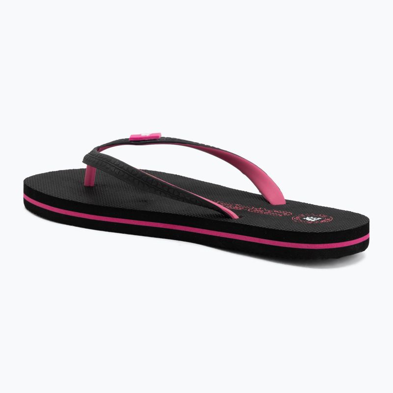 Șlapi pentru femei Cressi St Tropez black/fuchsia 3