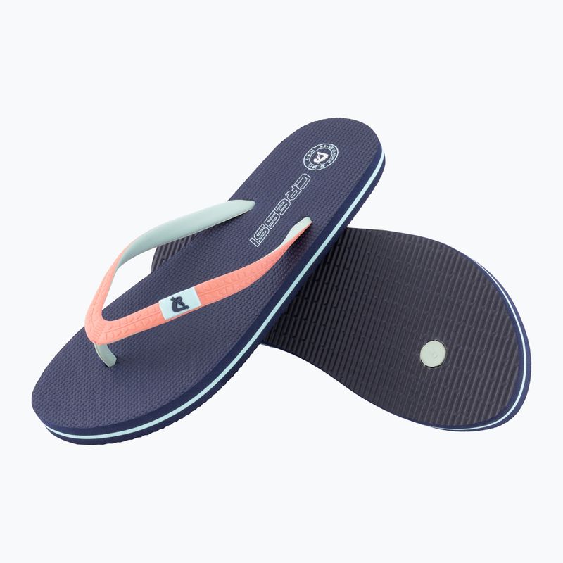 Șlapi pentru femei Cressi St Tropez navy/pink 2