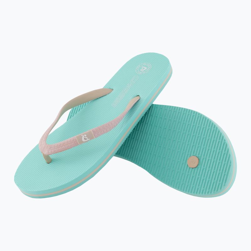 Șlapi pentru femei Cressi St Tropez aquamarine/pink 2