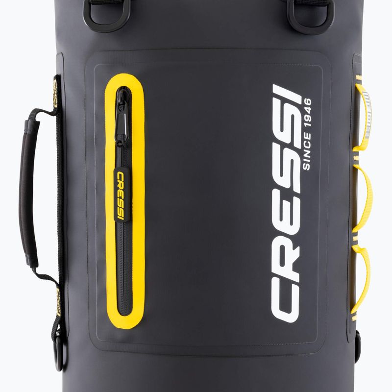 Sac impermeabil Cressi Ocelot Dry Bag 20 l black/yellow 3